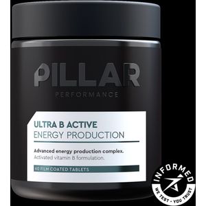 Pillar - Ultra B Active - Voedingssupplement - 60 Capsules