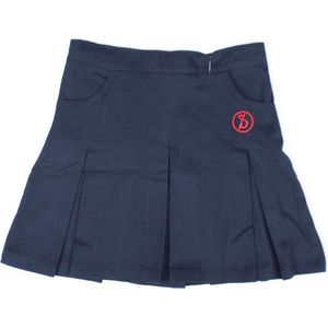 Sint-Ludgardis schooluniform - Rok  meisje - Donkerblauw - Maat 6 jaar