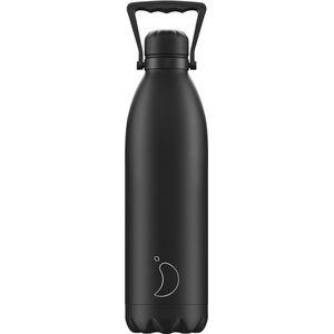 Chillys Original - Drinkfles - Thermosfles - 1.8 Liter - All black