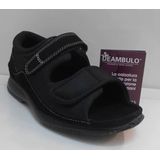 PODARTIS Unisex diabetesschoenen Deambulo X - Zwart - Maat 36 (SA400)