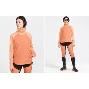 Craft - ADV SubZ Sweater 2 - Hardlooptrui - Oranje - Dames - Maat M