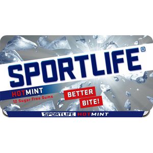 Sportlife | Hot Mint | Doos 48 pakjes