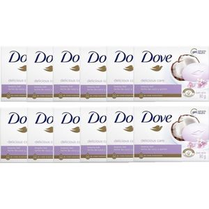 Dove Zeep Cocos & Jasmijnblaadjes 12 x 90 Gram