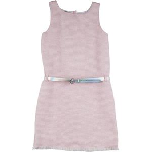 Rumbl Royal - Jurk - Jacquard - Roze - maat 152