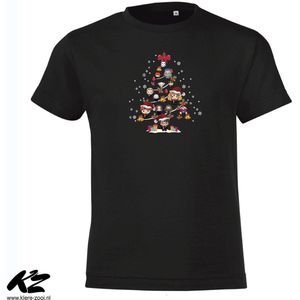 Klere-Zooi - Magische Kerst - Kids T-Shirt - 128 (7/8 jaar)