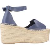 Clara Duran - 635Cd - Platform Wedge Sandalen - Blauw - Dames