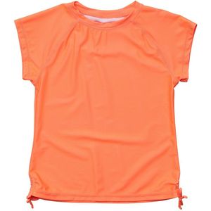Snapper Rock - UV Rash top voor meisjes - Korte mouw - Oranje - maat 10 (134-140cm)