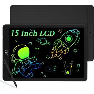 Lcd-schrijftablet / LCD Schrijven Teken Tablet kleurrijk scherm LCD-schrijftablet voor kinderen en volwassenen, uitwisbaar digitaal tekenbord