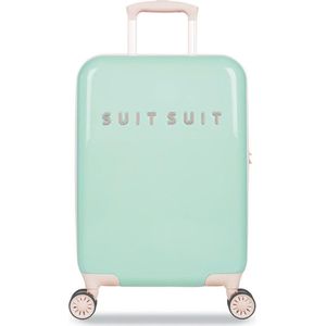 SUITSUIT Fabulous Fifties - Handbagage koffer met 4 wielen - 55 cm - 33L - Mint Pastel