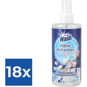 At Home Textielverfrisser Cotton 300 ml - Voordeelverpakking 18 stuks