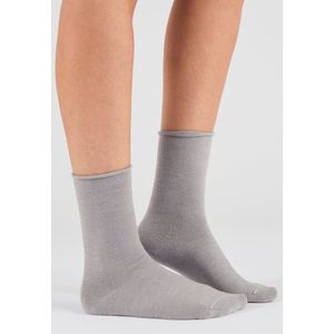 Damart - Set van 2 paar sokken van zijde en Thermolactyl - Dames - Grijs - 36/38
