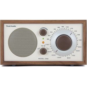 Tivoli Audio - Model One - FM/AM Radio - Walnoot/Beige