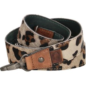 Hide & Stitches Wildlife Schouderband - Cheeta - 100% Leer