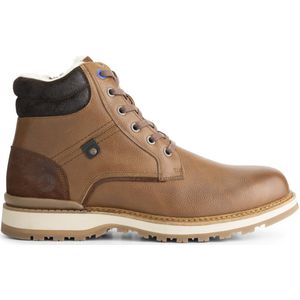 Travelin' - Sundby - Veterboots - Cognac - Wolgevoerd