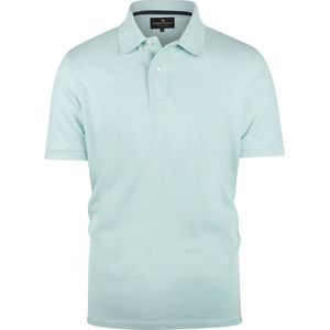 Steppin' Out Polo Piqué Klassiek Turquoise - Maat M - Heren - Polo shirt Heren met Korte mouw