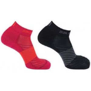 Salomon Sokken - XA Running Junior - 2 pack - 31/34 - Biking Red / Forged Iron