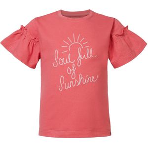 Noppies Girls Tee Erlanger short sleeve Meisjes T-shirt - Mineral Red - Maat 116