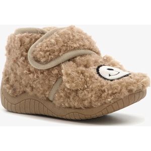 Thu!s kinder pantoffels beer beige - Maat 28 - Sloffen