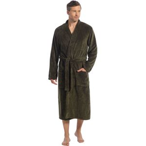 Ten Cate badjas Basics dark green - M