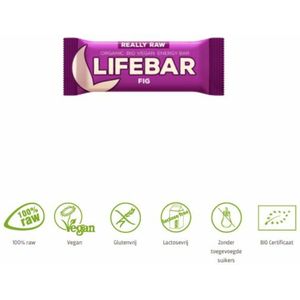 Lifefood Lifebar vijg bio 47 gram