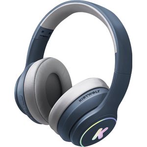 Kidywolf K-Ears Hoofdtelefoon met 2 luistermodi - Blauw