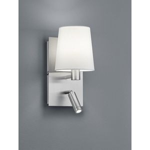 TRIO Merlot Wandlamp met lampenkap - E14 - 1 lichts - D 175 mm - Staal