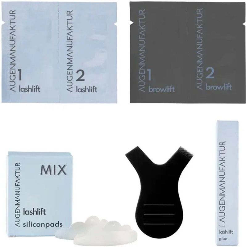 Augenmanufaktur - Wimper- en Wenkbrauwlifting Mini Kit - 7 Stuks