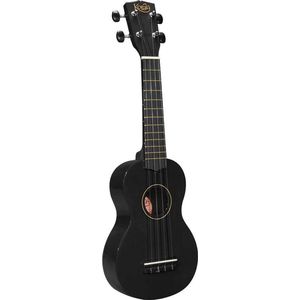 Ukelele Sopraan Korala UKS-30-BK Zwart incl. tas