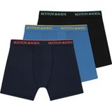Scotch & Soda - Active Stretch - Boxer Briefs - Multi - 3-pack