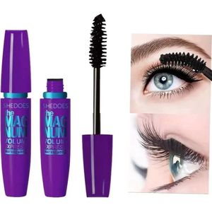 Waterproof mascara | Volume mascara | Lengte mascara | Zwarte mascara | Mascara voor langere wimpers| tube mascara | tubing mascara | She Does Magnum Volum Express Magnum | Waterproof Mascara | 4D Technologie | Zwart