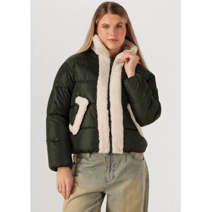 SAVE THE DUCK Honey Jassen Dames - Winterjas - Donkergroen - Maat XS
