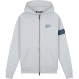 Malelions - Ocean Zip Hoodie - Grijs - Sportief
