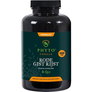 Rode Gist Rijst Zwarte knoflook & Q10 240 tabletten