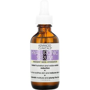 New Advanced Clinicals, Hyaluronic Serum, (52 ml)