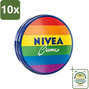 10 x Nivea - Crème #BeYou - Beschermt & Verzorgt - 150 ml (Special Edition) - Grootverpakking - Nivea Crème - Crème Voor Huid - Hydratatie - Huidverzorging - Crème Voor Gezicht
