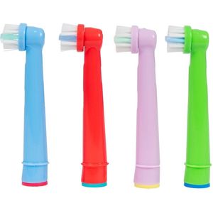 New Age Devi - 4-delige Universele Kinder Opzetborstels - Voor Kids - Geschikt voor alle merken