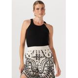 EDITED - Charlotte Top - Zwart - Dames - T-shirt