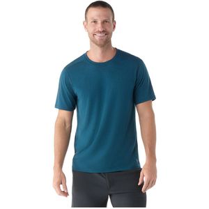 Merino - Short Sleeve Tee - T-shirt - Groen - Merinowol