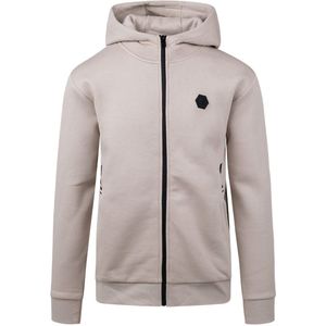 Cruyff Forth Trainingsjack Heren Beige - Maat: S