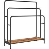 vidaXL - Kledingrek - Oud Hout - 90 x 30 x 100,5 cm - Bewerkt Hout