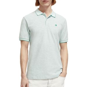 Scotch & Soda Melange Polo Heren - Maat S