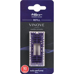 Vinove – Autoparfum – Car Airfreshner – Navulling Autoparfum Prestige Wood Line Milano - Navulling Luchtverfrisser