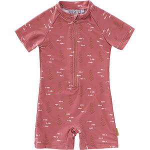 Fresk UV Swimsuit - 86/92 - Sneldrogende Zwemkleding - UPF 50 - Zwemshirt voor Kinderen - Zwempak Korte Mouwen - Ocean amber