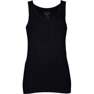 Claesen's dames Basics singlet (1-pack) - hemd - zwart - Maat: M