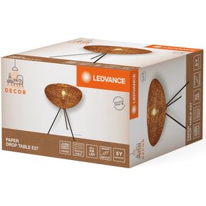 LEDVANCE Decor Paper Drop Tafellamp 1XE27 Beige