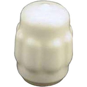 Qlinq Deurbuffer met kap wit 45mm