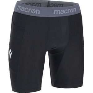 Macron Lotus Short Tight Heren - Zwart | Maat: L
