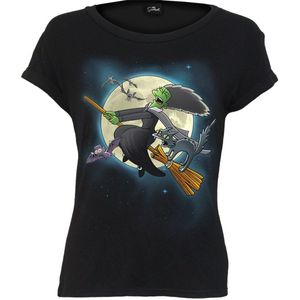 The Simpsons Marge Witch Dames T-shirt - zwart - XXL