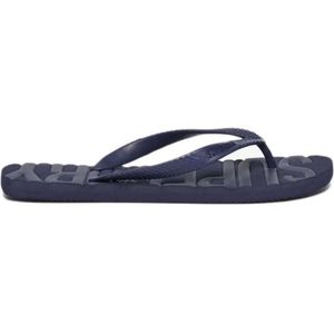 Superdry - Core Logo - Badslippers - Zwart - Rubber