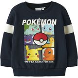 NAME IT - NMMJUSSY POKEMON NREG SWEAT BRU NOOS SKY - Jongens - Sweaters